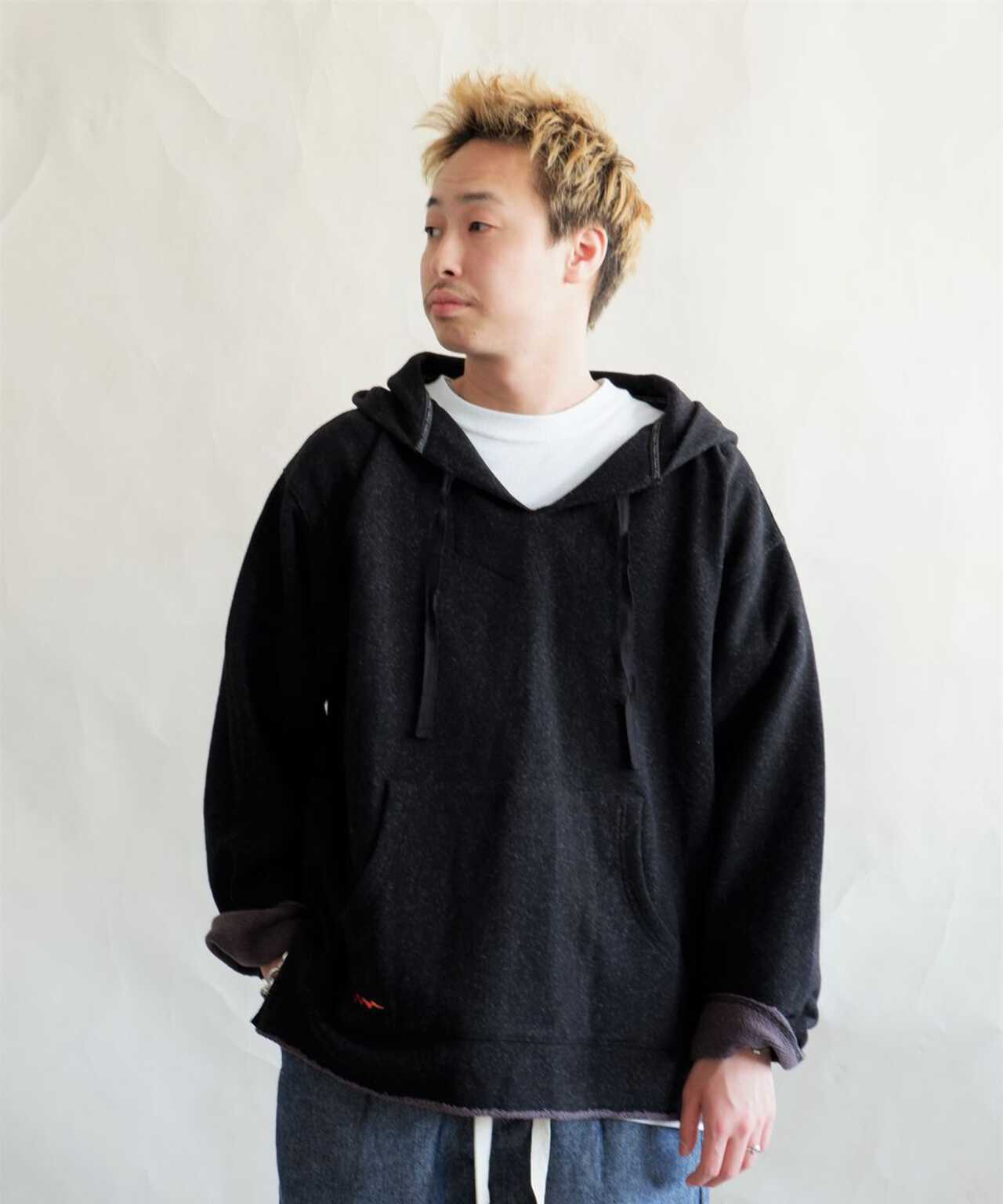 MANASTASH/マナスタッシュ WOOLLY BAJA HOODIE ウーリーバハフーディー