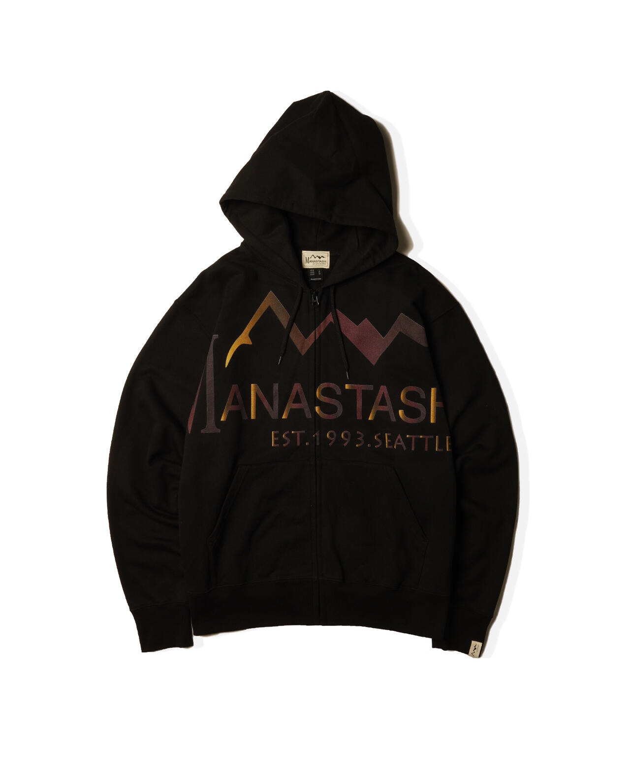 MANASTASH/マナスタッシュ/LARGE LOGO FULL ZIP HOODIE | MANASTASH