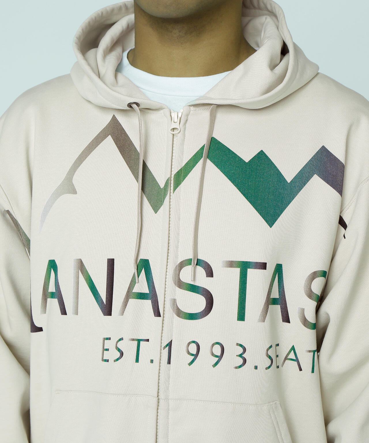 MANASTASH/マナスタッシュ/LARGE LOGO FULL ZIP HOODIE | MANASTASH