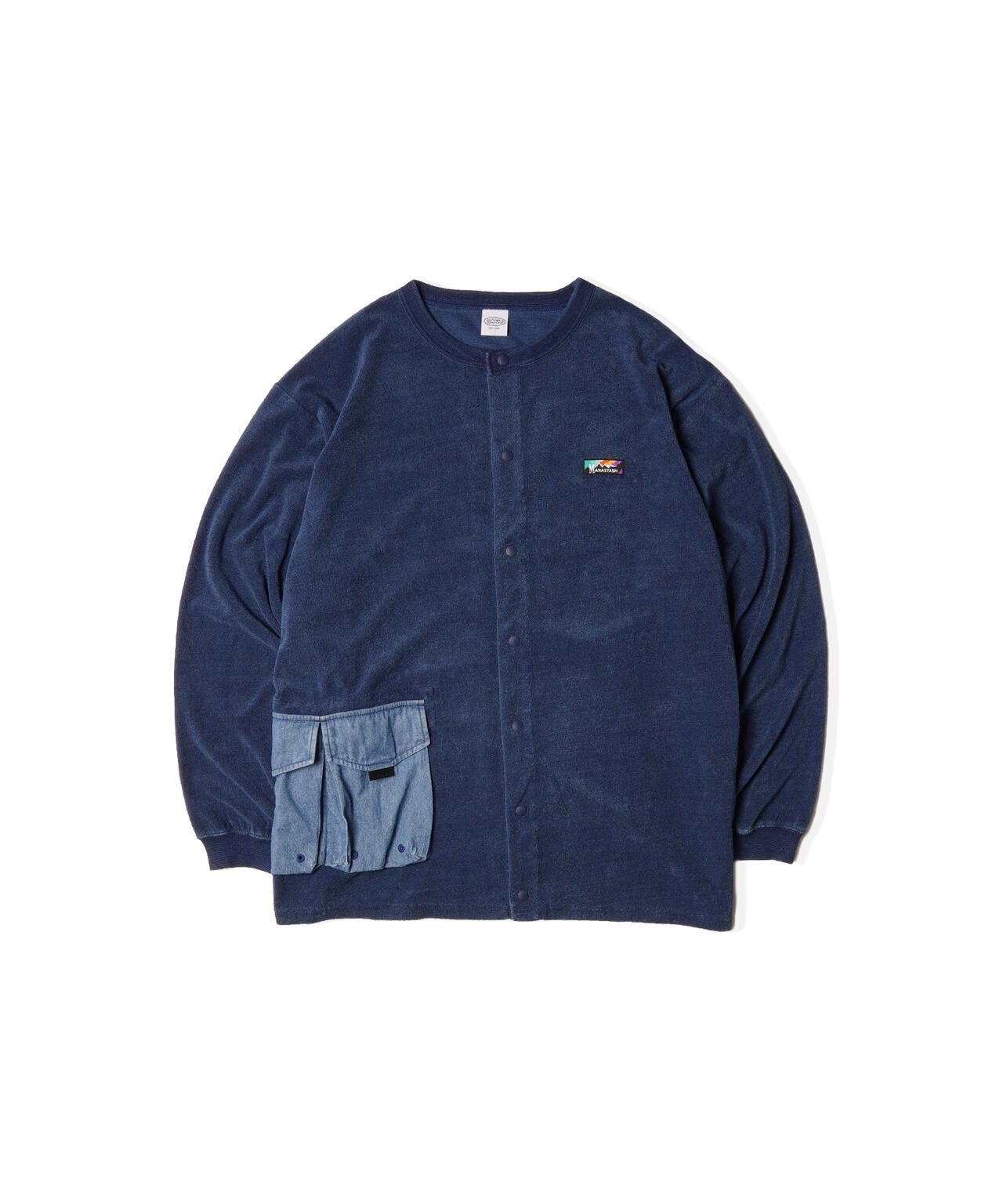 MANASTASH/マナスタッシュ/SNUG PILE CARGO POCKET CARDIGAN