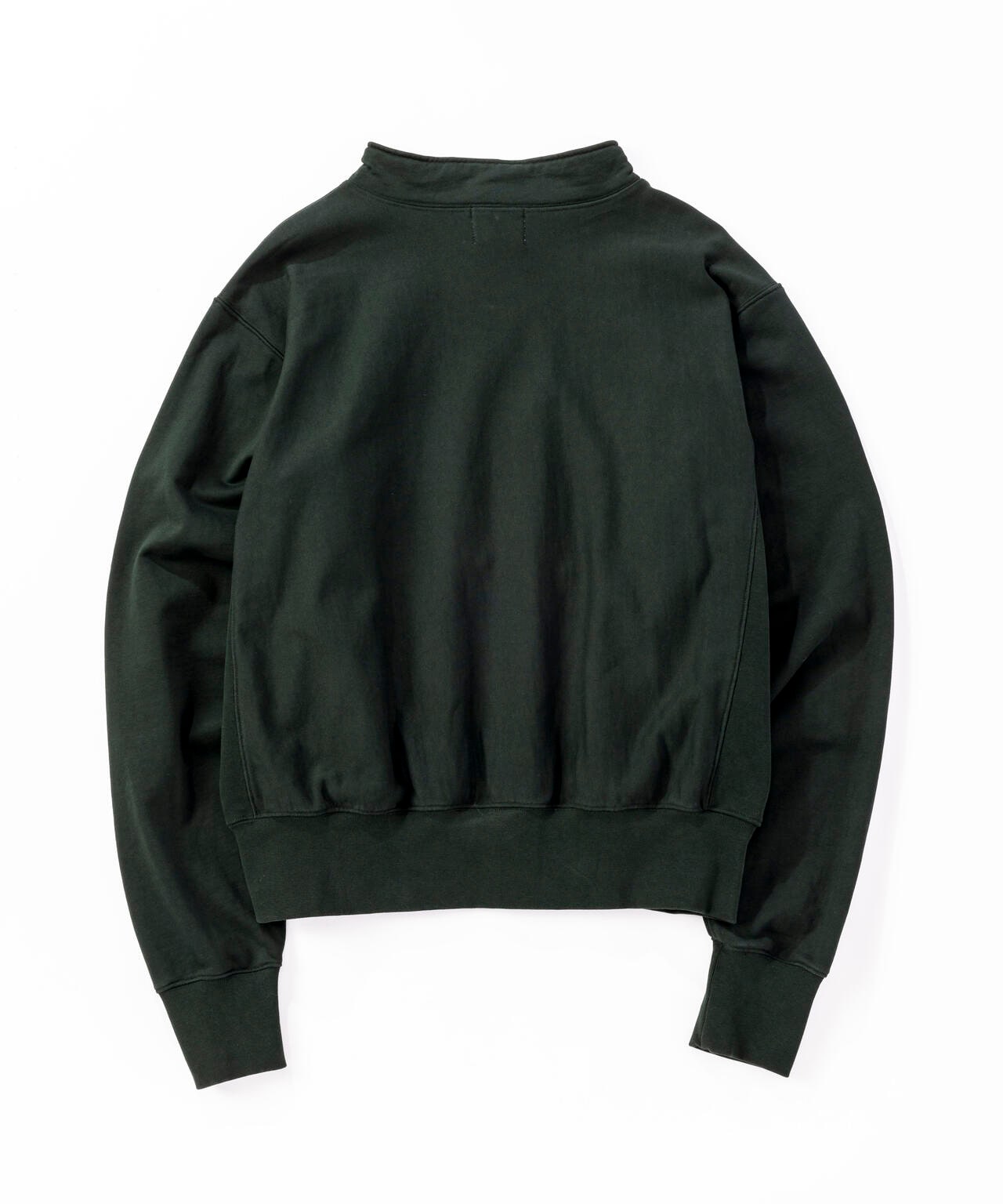 MANASTASH/マナスタッシュ/COLLEGE LOGO STAND COLLAR SWEAT