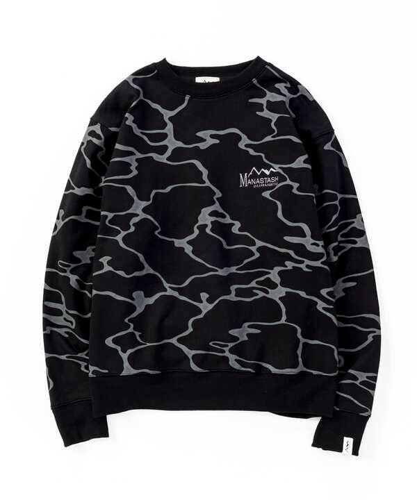 MANASTASH/マナスタッシュ/LITHIUM CREWNECK SWEAT