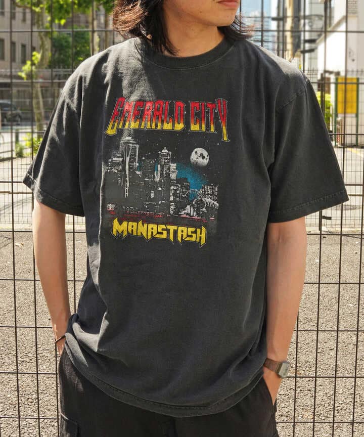 GOOD ROCK SPEED×MANASTASH/ 別注 Emerald CityTシャツ | MANASTASH