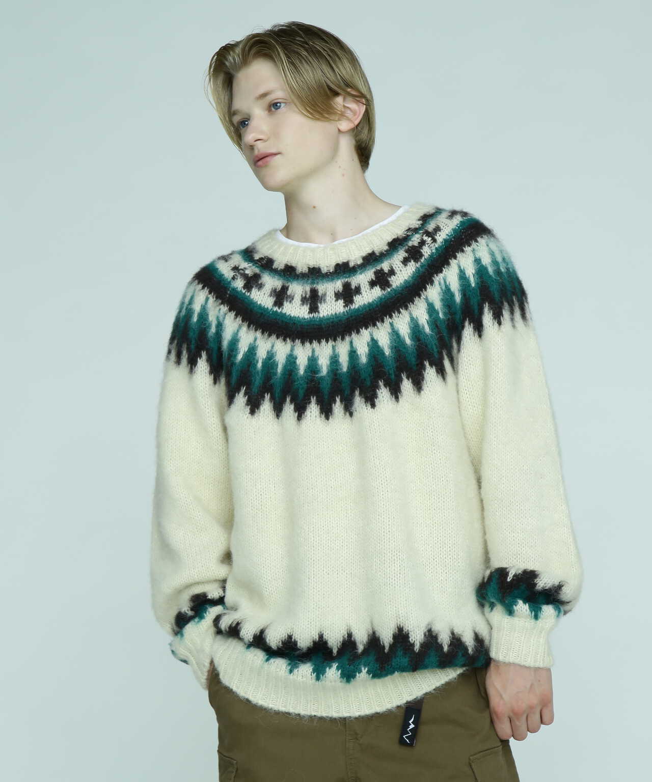 MANASTASH/マナスタッシュ/ABERDEEN SWEATER NORDIC