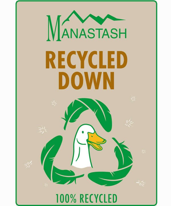 MANASTASH/マナスタッシュ/MARTY DOWN VEST '23/マーティーダウンベスト