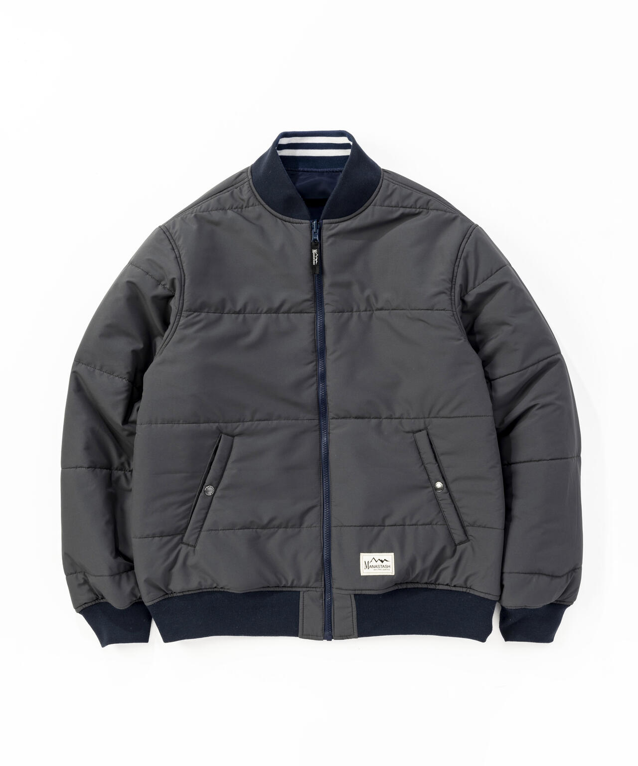 MANASTASH/REVERSIBLE NYLON VARSITY JACKET | MANASTASH ( マナ 