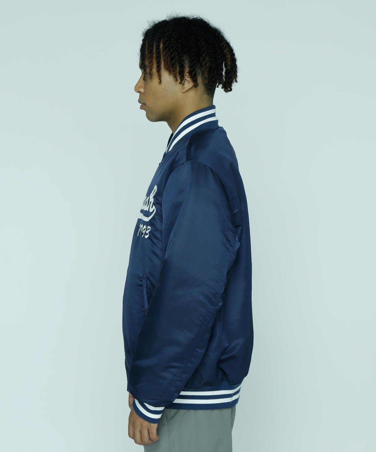 MANASTASH/REVERSIBLE NYLON VARSITY JACKET | MANASTASH ( マナ 