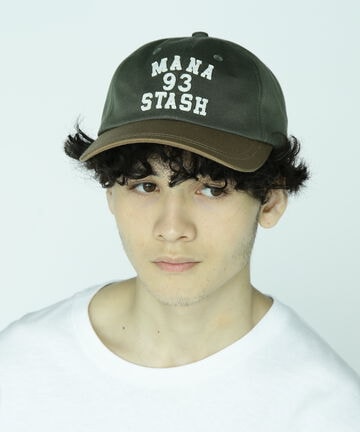 MANASTASH/マナスタッシュ/COLLEGE LOGO CAP/カレッジロゴキャップ