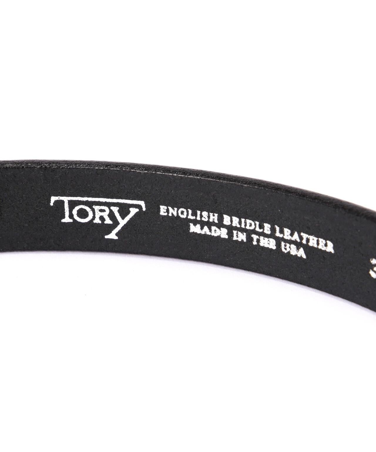 TORY LEATHER/トリーレザー/Nickel Hoof Pick Belt 1.25インチ 