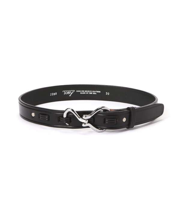 TORY LEATHER/トリーレザー】Nickel Hoof Pick Belt 1.25インチ-