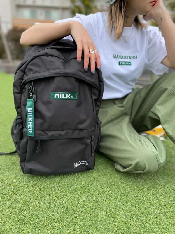 MILKFED. × MANASTASH /ミルクフェド×マナスタッシュ NEO BIG BACKPACK ...