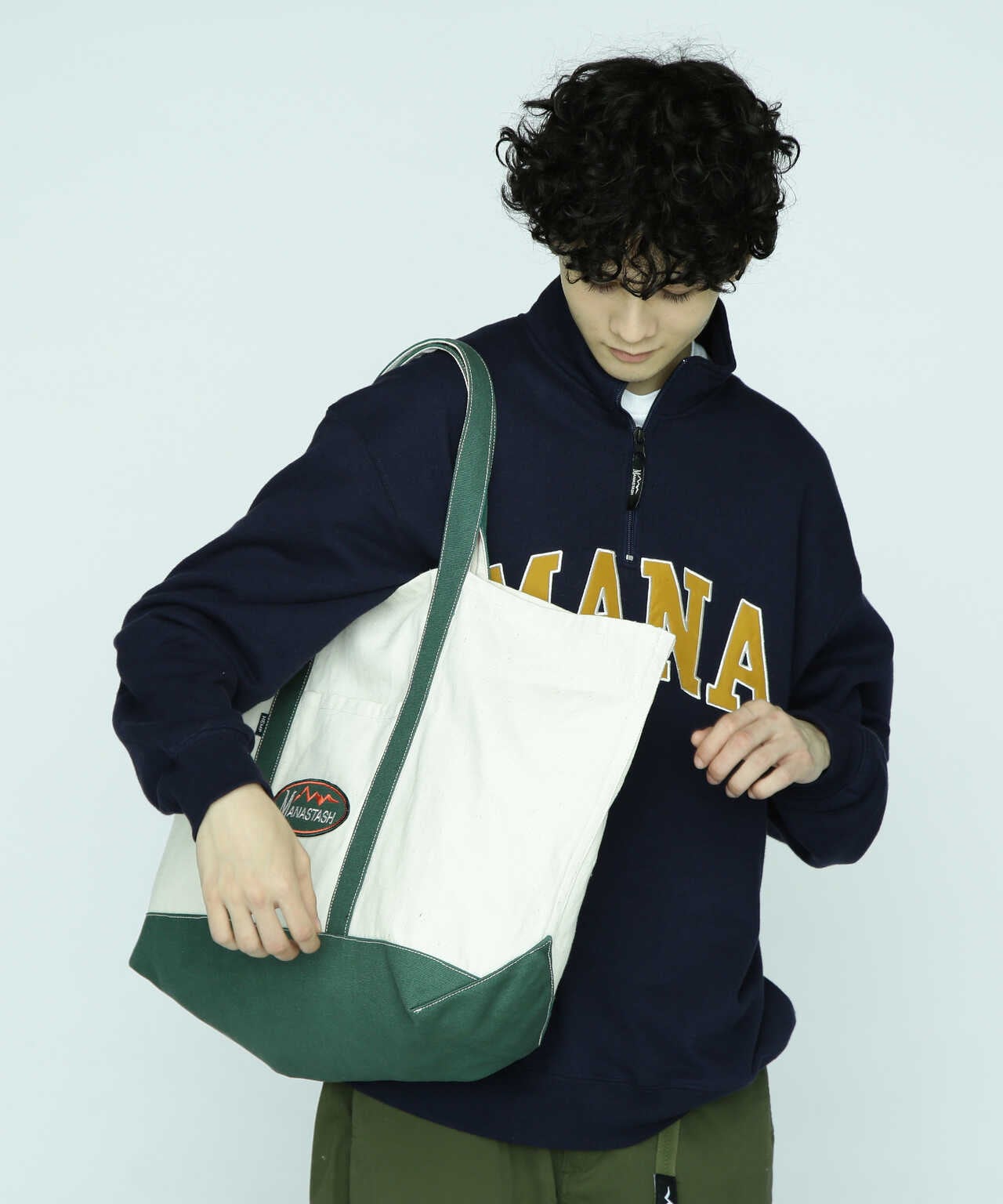 MANASTASH/マナスタッシュ/MANA HEMP TOTE LARGE | MANASTASH ( マナ