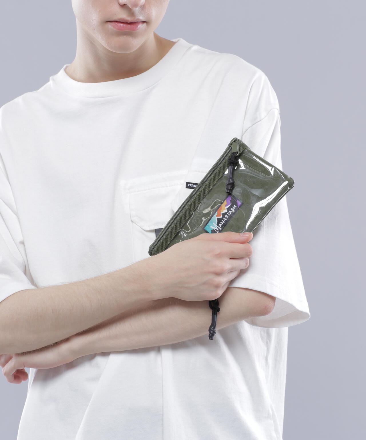 MANASTASH/マナスタッシュ/CLEAR POCKET POUCH | MANASTASH ( マナ 