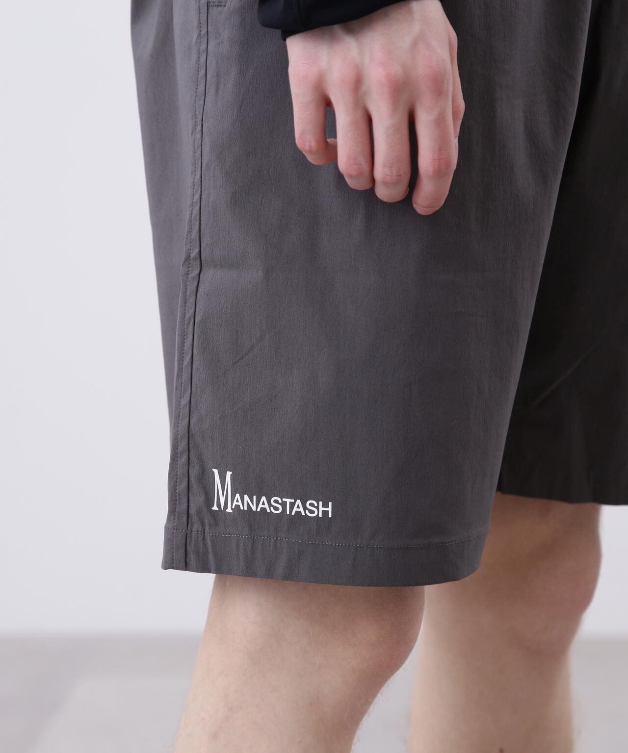 MANASTASH/マナスタッシュ/MOUNTAIN LOGO SHORTS/マウンテンロゴショーツ