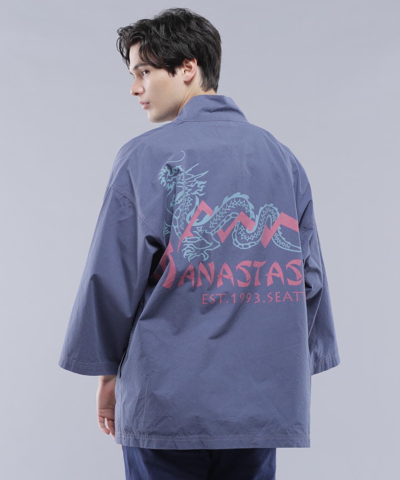 MANASTASH/マナスタッシュ/DRAGON HANTEN SHIRT/ドラゴンはんてんシャツ