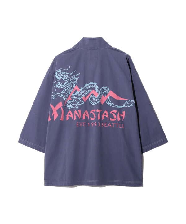 MANASTASH/マナスタッシュ/DRAGON HANTEN SHIRT/ドラゴンはんてんシャツ