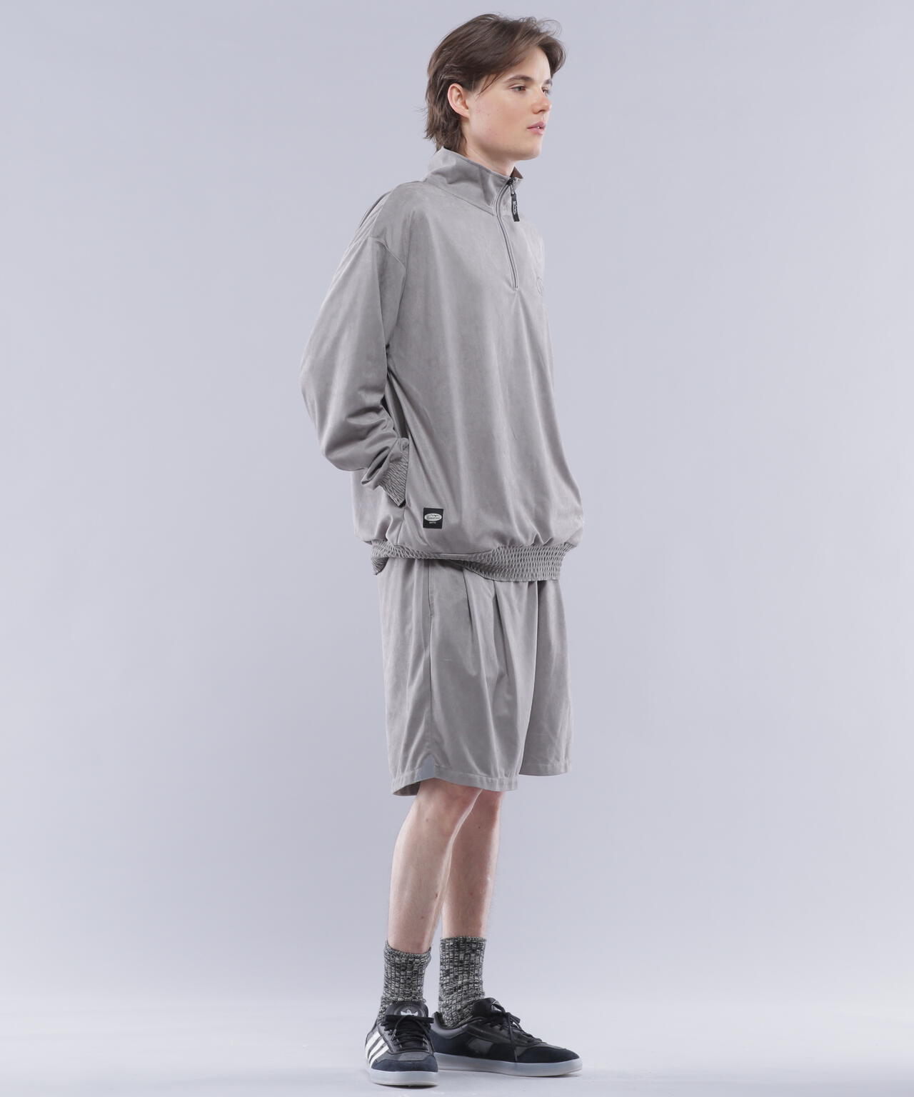 MANASTASH/マナスタッシュ/SPRING LODGE HALF ZIP SWEAT