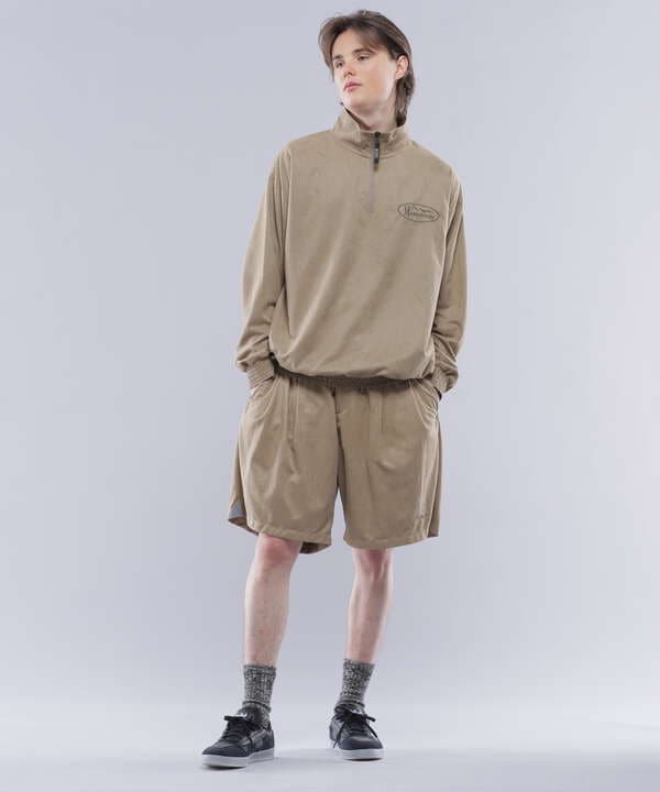 MANASTASH/マナスタッシュ/SPRING LODGE HALF ZIP SWEAT