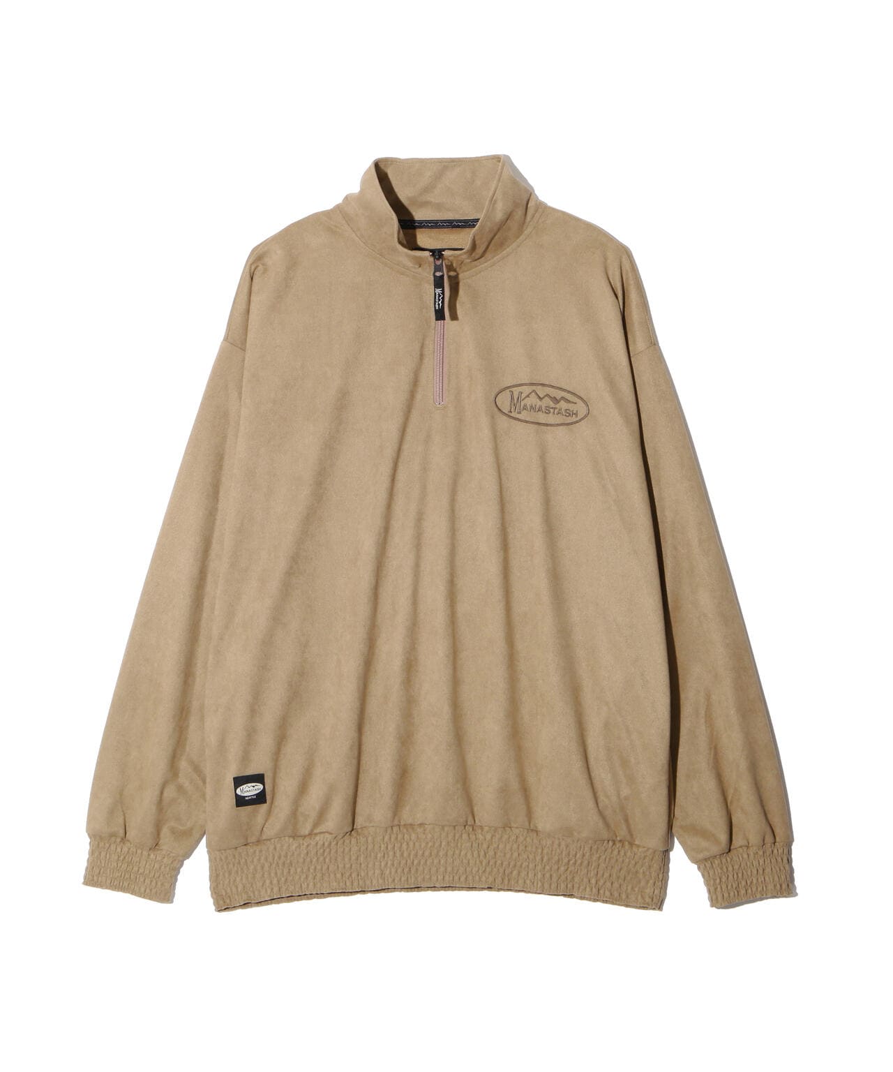 MANASTASH/マナスタッシュ/SPRING LODGE HALF ZIP SWEAT