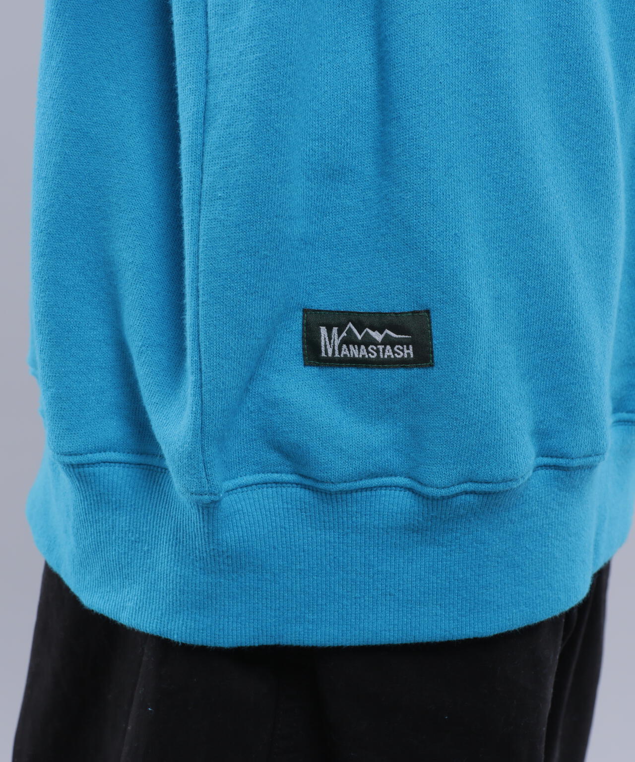 MANASTASH/マナスタッシュ/CASCADE SWEATSHIRTS CROSS LOGO