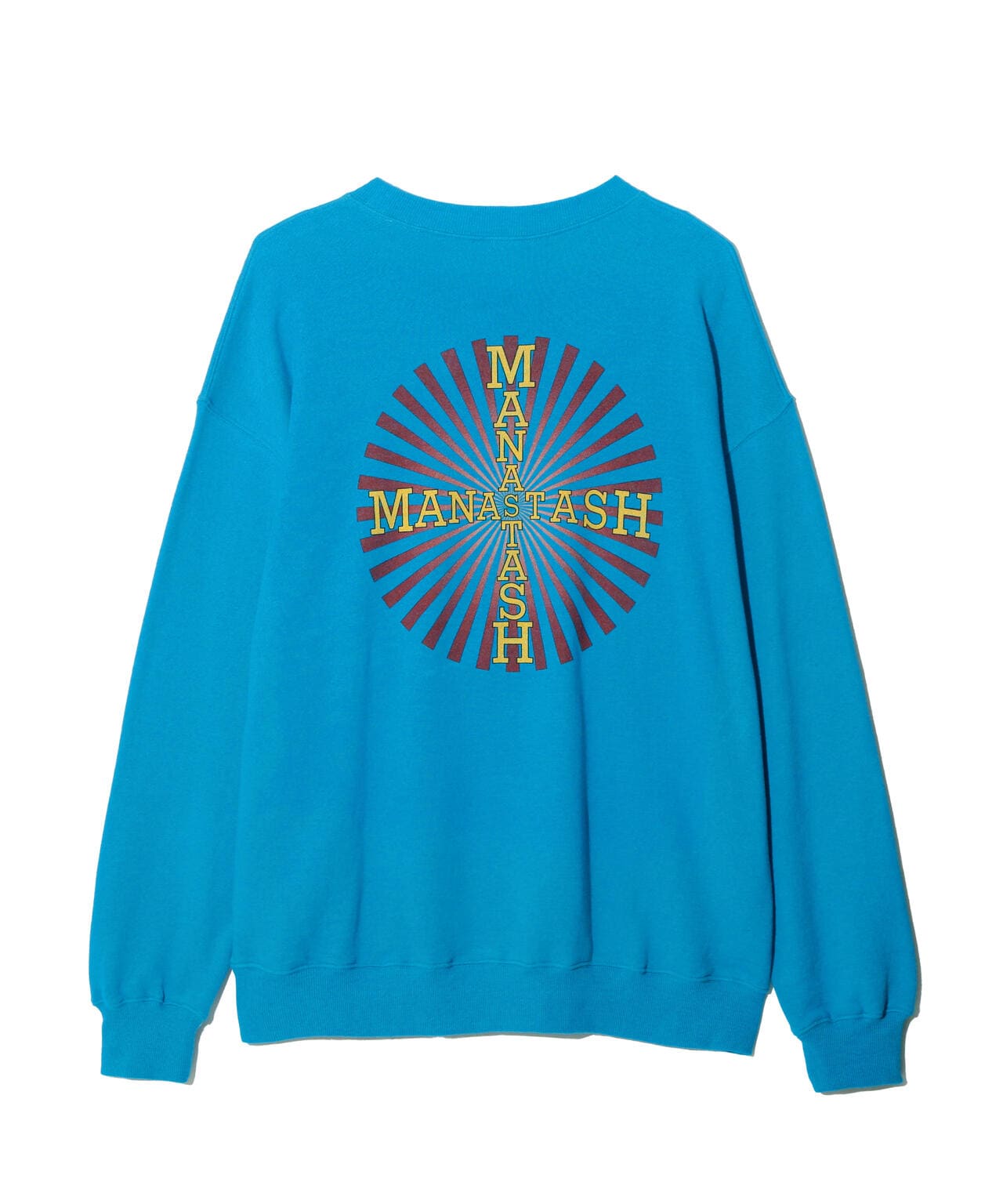 MANASTASH/マナスタッシュ/CASCADE SWEATSHIRTS CROSS LOGO