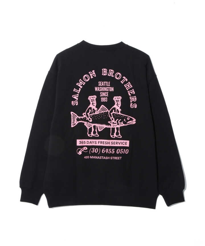 MANASTASH/マナスタッシュ/CiTee SWEAT SALMON/スウェット サーモン