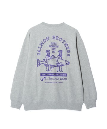 MANASTASH/マナスタッシュ/CiTee SWEAT SALMON/スウェット サーモン