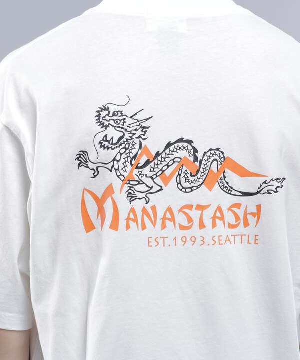 MANASTASH/マナスタッシュ/DRAGON TEE/ドラゴンTシャツ