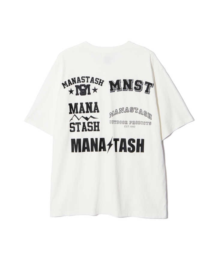 MANASTASH/マナスタッシュ/SPONSOR LOGO TEE/スポンサーロゴTシャツ ...