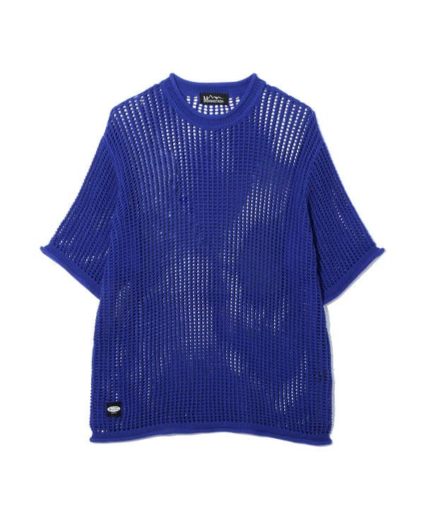 MANASTASH/マナスタッシュ/MESH SUMMER SWEATER/メッシュサマーセーター