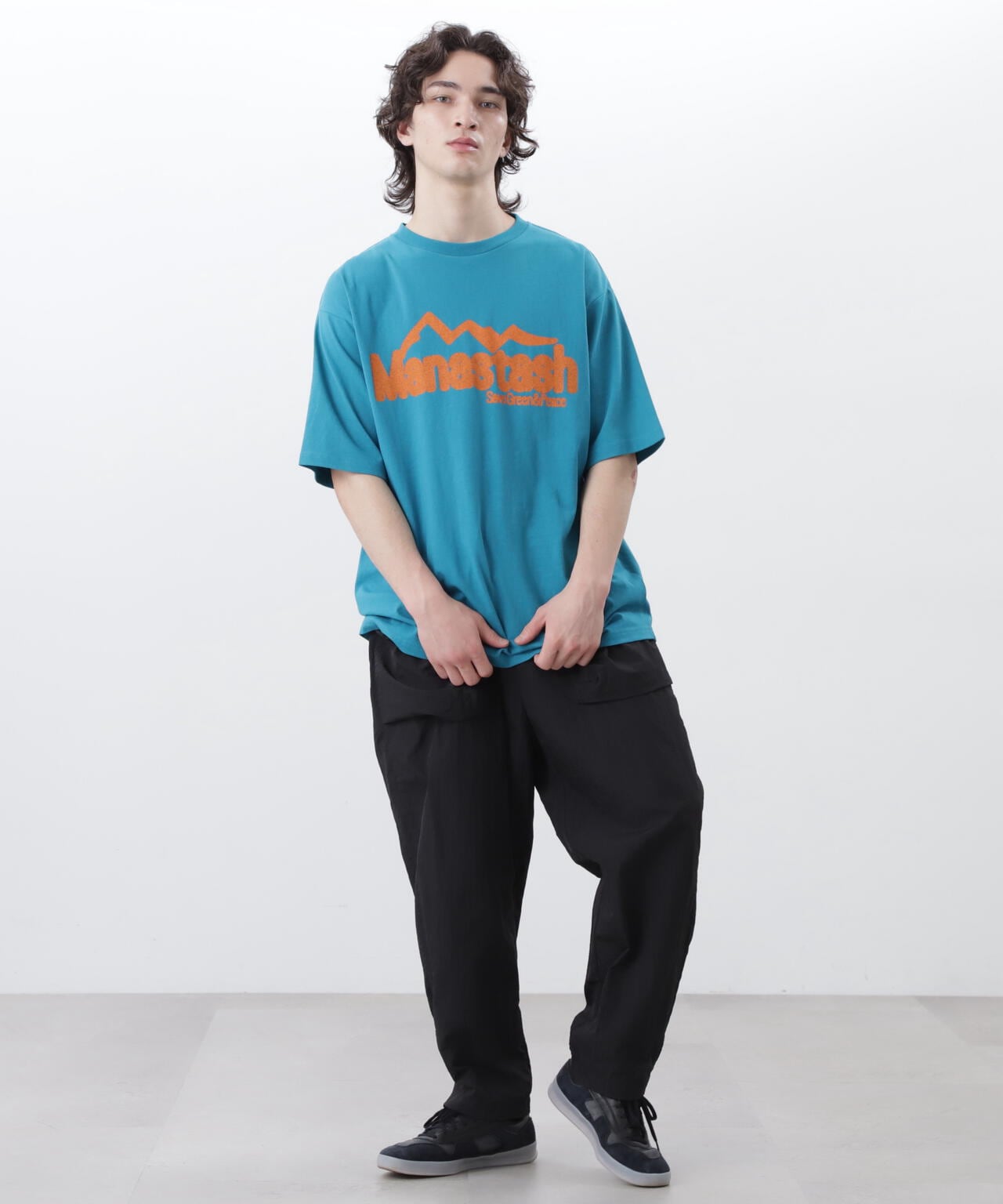 MANASTASH/マナスタッシュ/WRINKLE NYLON COCOON PANTS