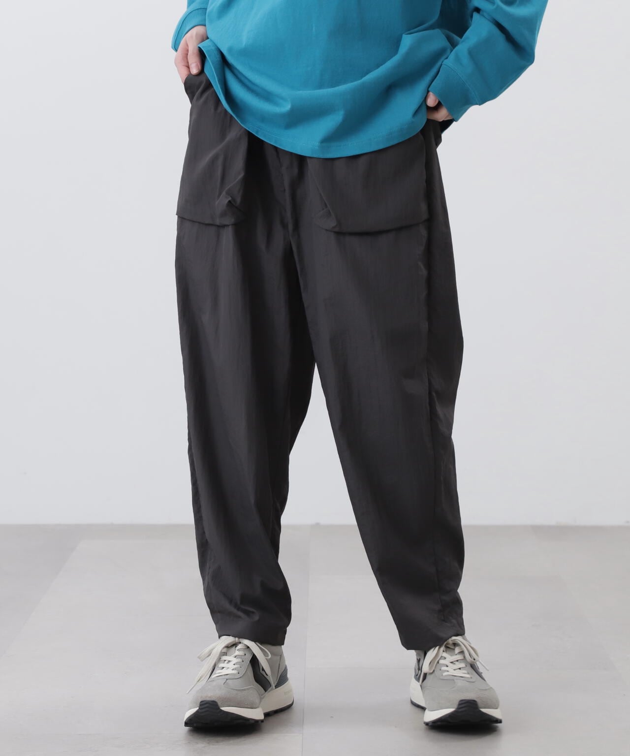 MANASTASH/マナスタッシュ/WRINKLE NYLON COCOON PANTS