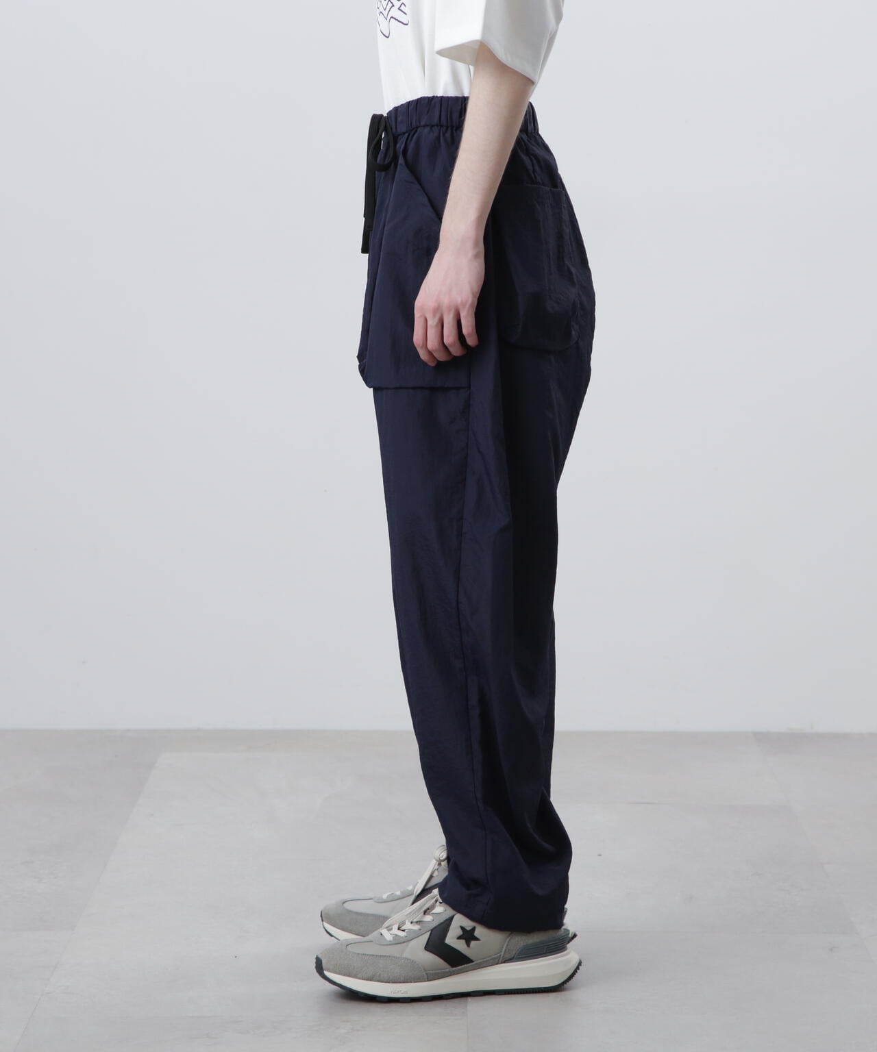 MANASTASH/マナスタッシュ/WRINKLE NYLON COCOON PANTS