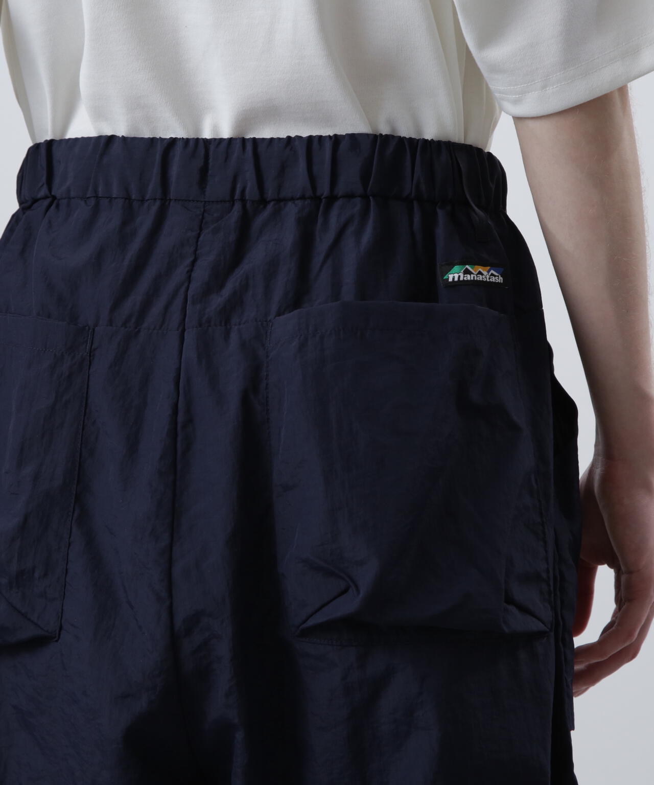 MANASTASH/マナスタッシュ/WRINKLE NYLON COCOON PANTS