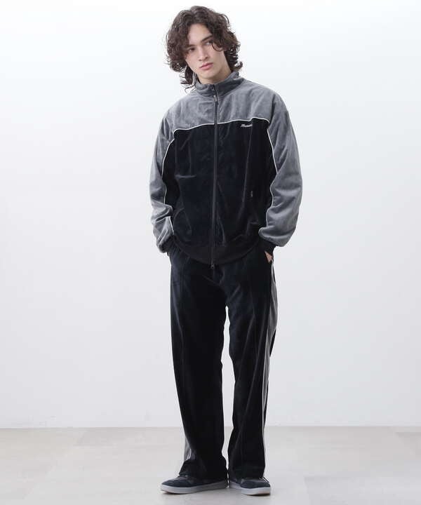 MANASTASH/マナスタッシュ/VELVET TRACK PANTS/ベルベットトラックパンツ