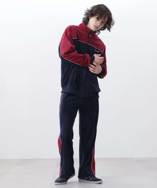 MANASTASH/マナスタッシュ/VELVET TRACK PANTS/ベルベットトラックパンツ