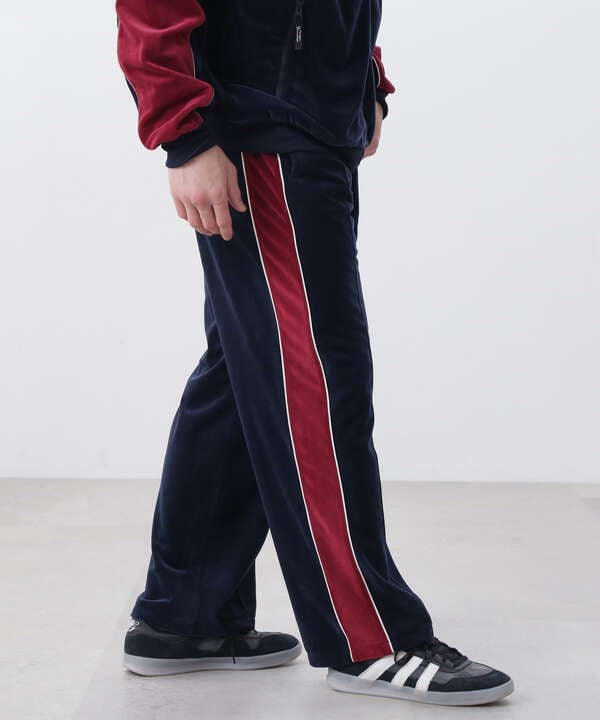 MANASTASH/マナスタッシュ/VELVET TRACK PANTS/ベルベットトラックパンツ