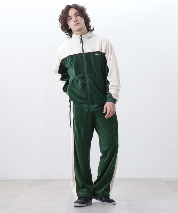 MANASTASH/マナスタッシュ/VELVET TRACK PANTS/ベルベットトラックパンツ