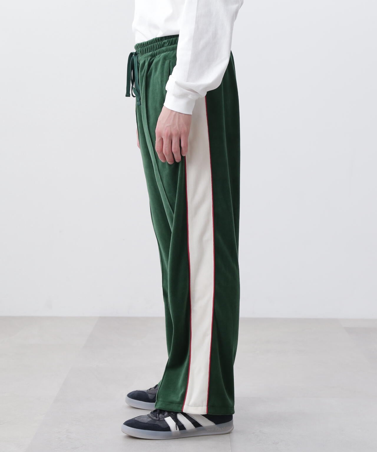 MANASTASH/マナスタッシュ/VELVET TRACK PANTS/ベルベットトラックパンツ