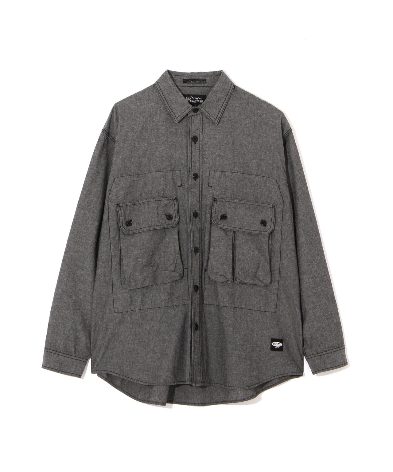 MANASTASH/マナスタッシュ/CARGO POCKET WORK SHIRTS