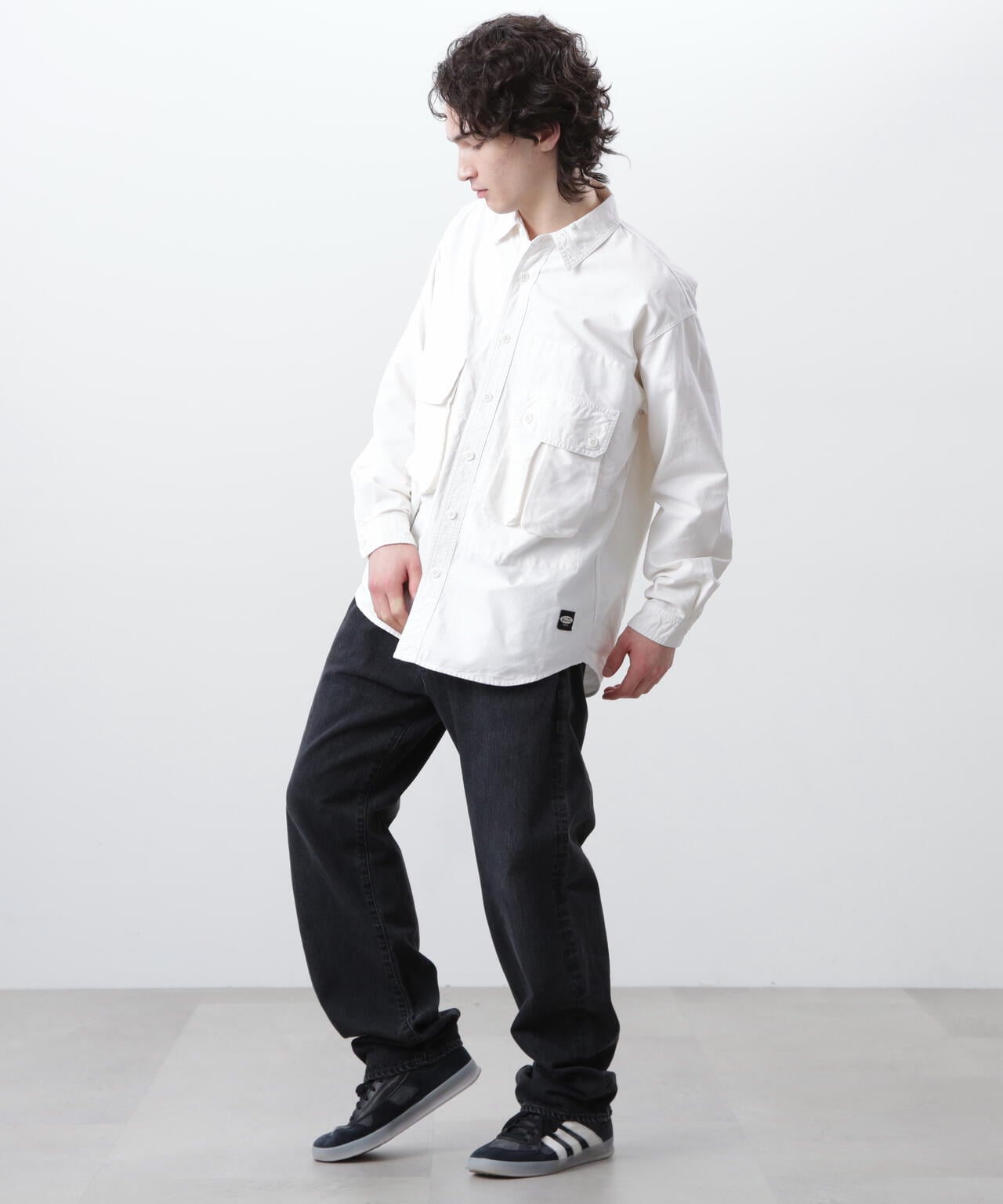 MANASTASH/マナスタッシュ/CARGO POCKET WORK SHIRTS