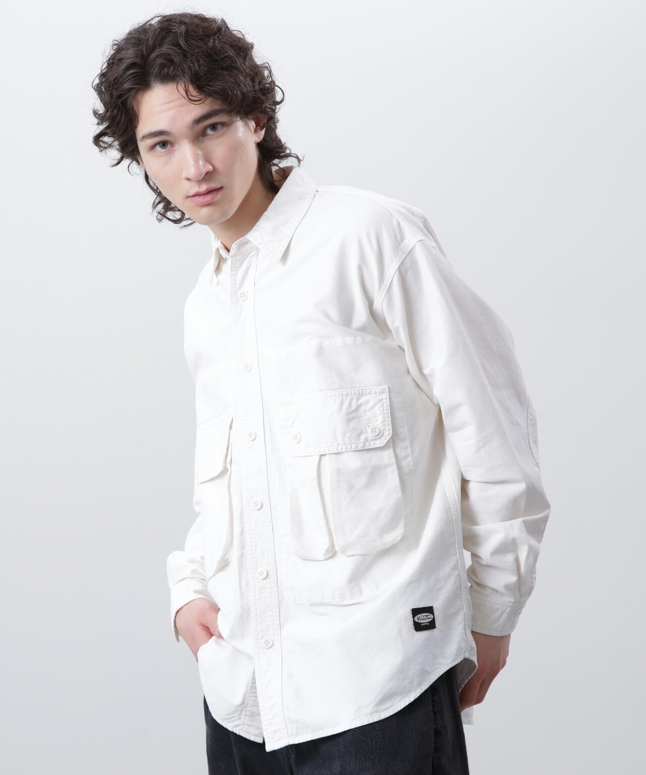 MANASTASH/マナスタッシュ/CARGO POCKET WORK SHIRTS