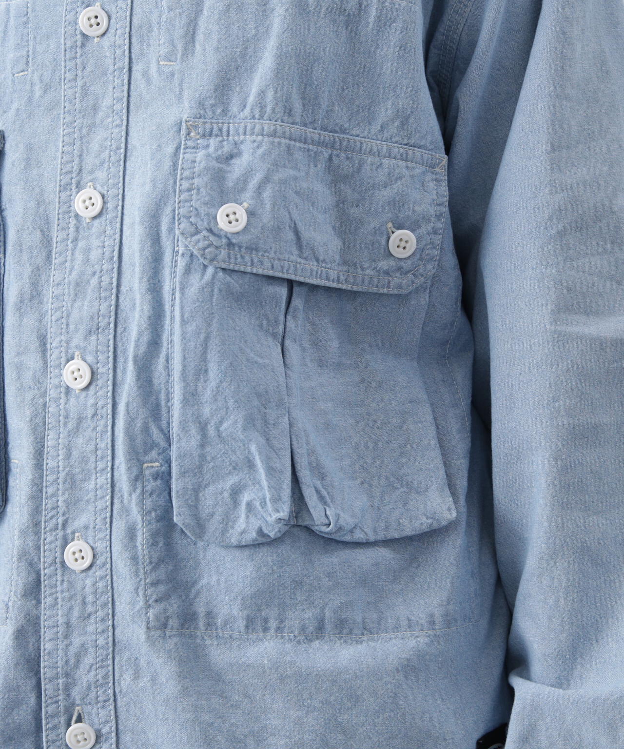 MANASTASH/マナスタッシュ/CARGO POCKET WORK SHIRTS