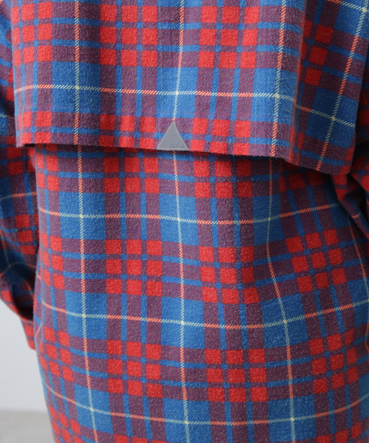 MANASTASH/マナスタッシュ/ZIP FLANNEL SHIRTS/ジップフランネルシャツ