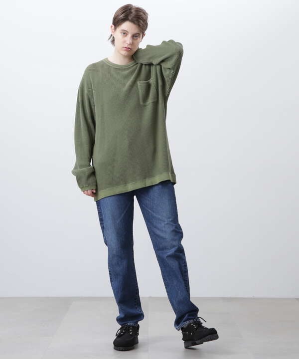 MANASTASH/マナスタッシュ/ HEAVY SNUG THERMAL L/S TEE