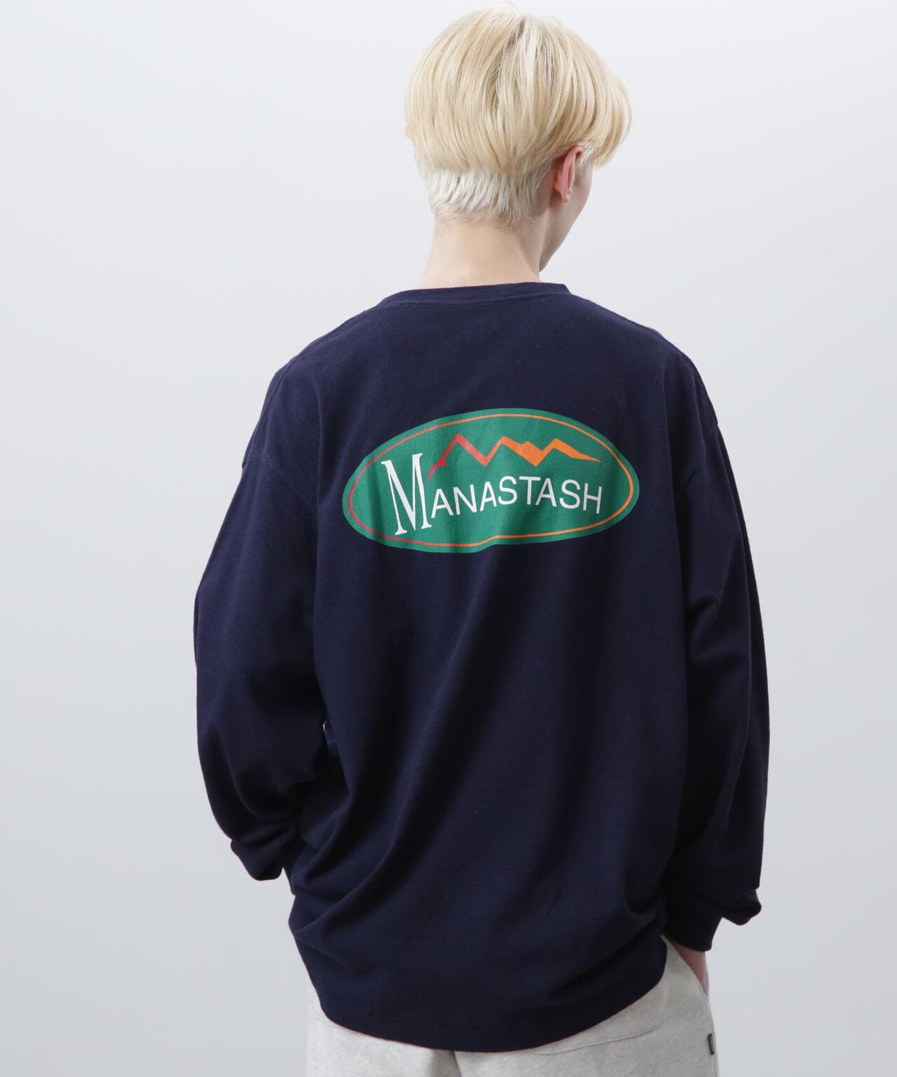 MANASTASH/マナスタッシュ/HEMP L/S TEE ORIGINAL LOGO