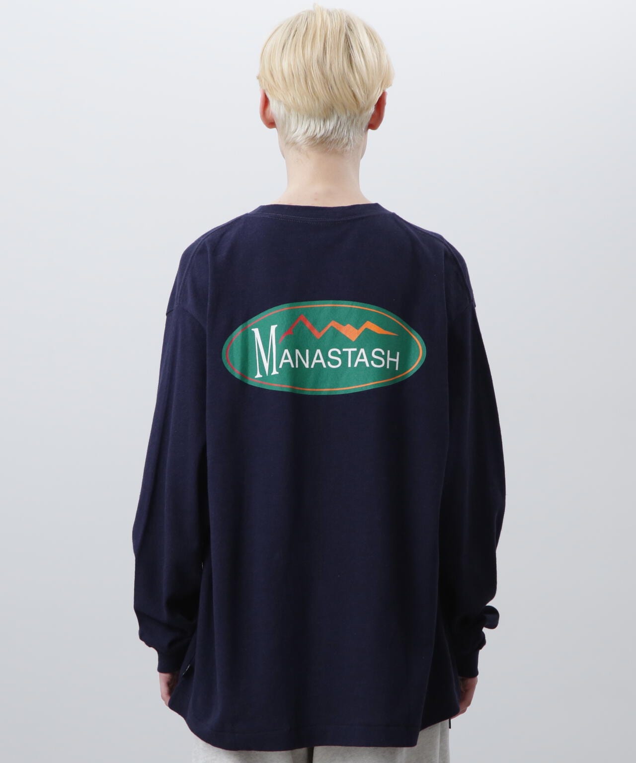 MANASTASH/マナスタッシュ/HEMP L/S TEE ORIGINAL LOGO