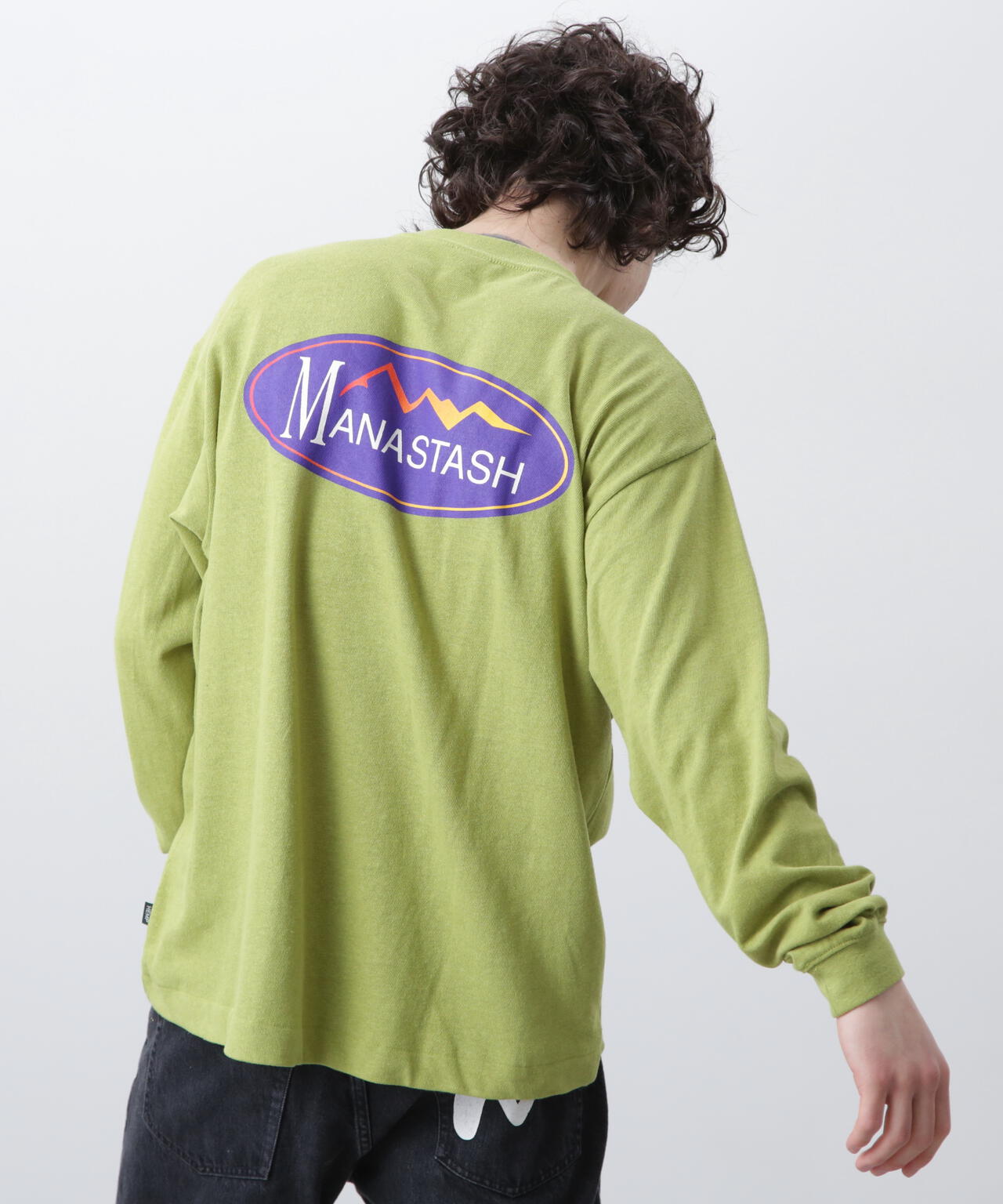 MANASTASH/マナスタッシュ/HEMP L/S TEE ORIGINAL LOGO