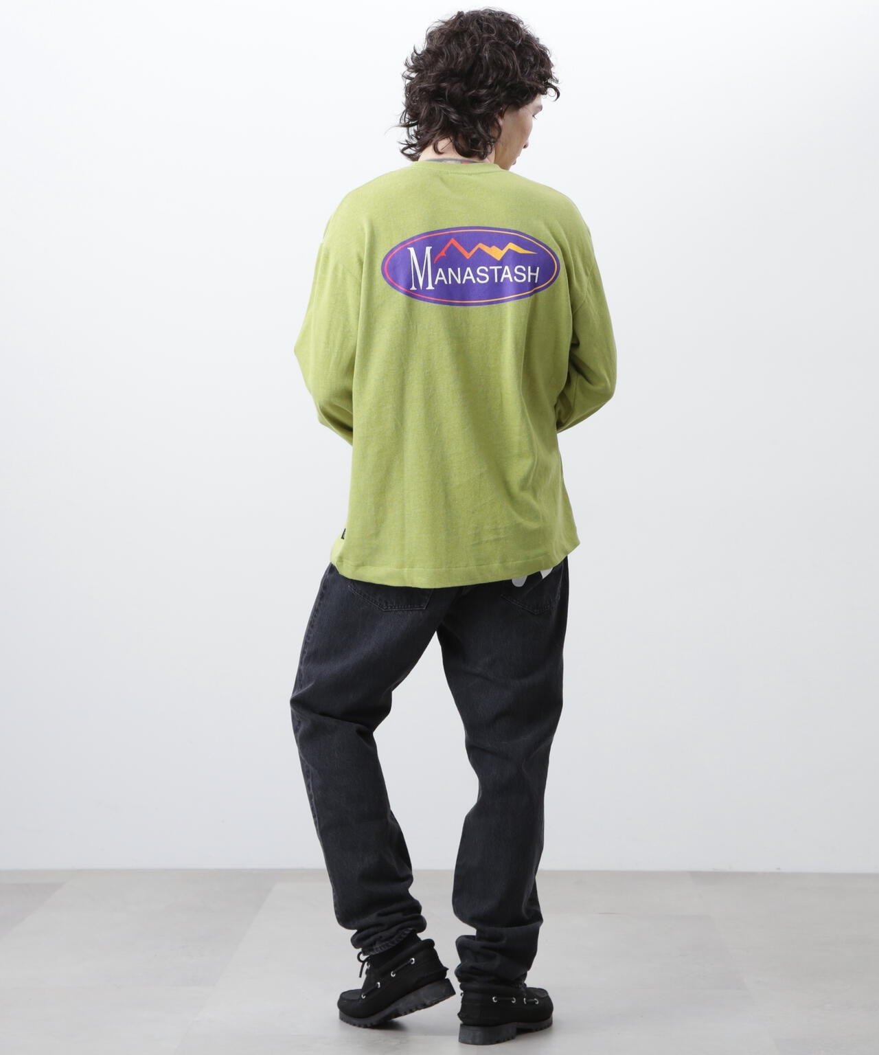 MANASTASH/マナスタッシュ/HEMP L/S TEE ORIGINAL LOGO