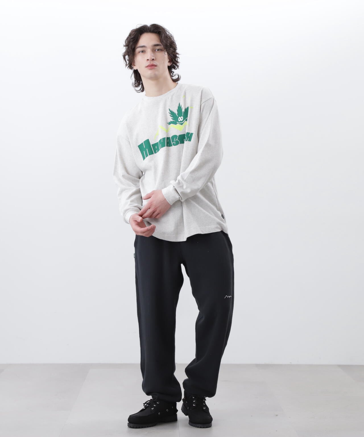 MANASTASH/マナスタッシュ/HEMP L/S TEE SUN